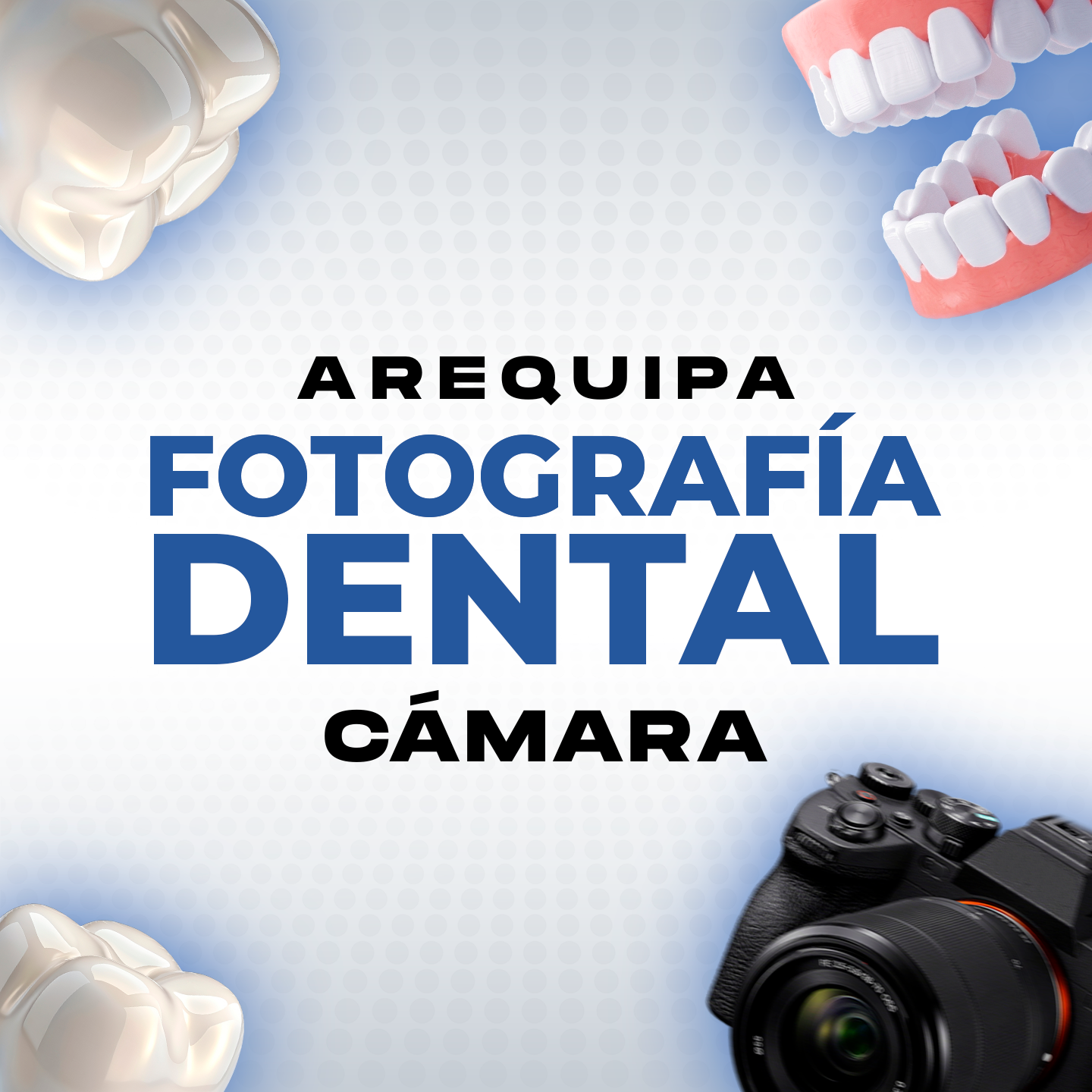 Portada de Fotografía Dental Clínica con Cámara