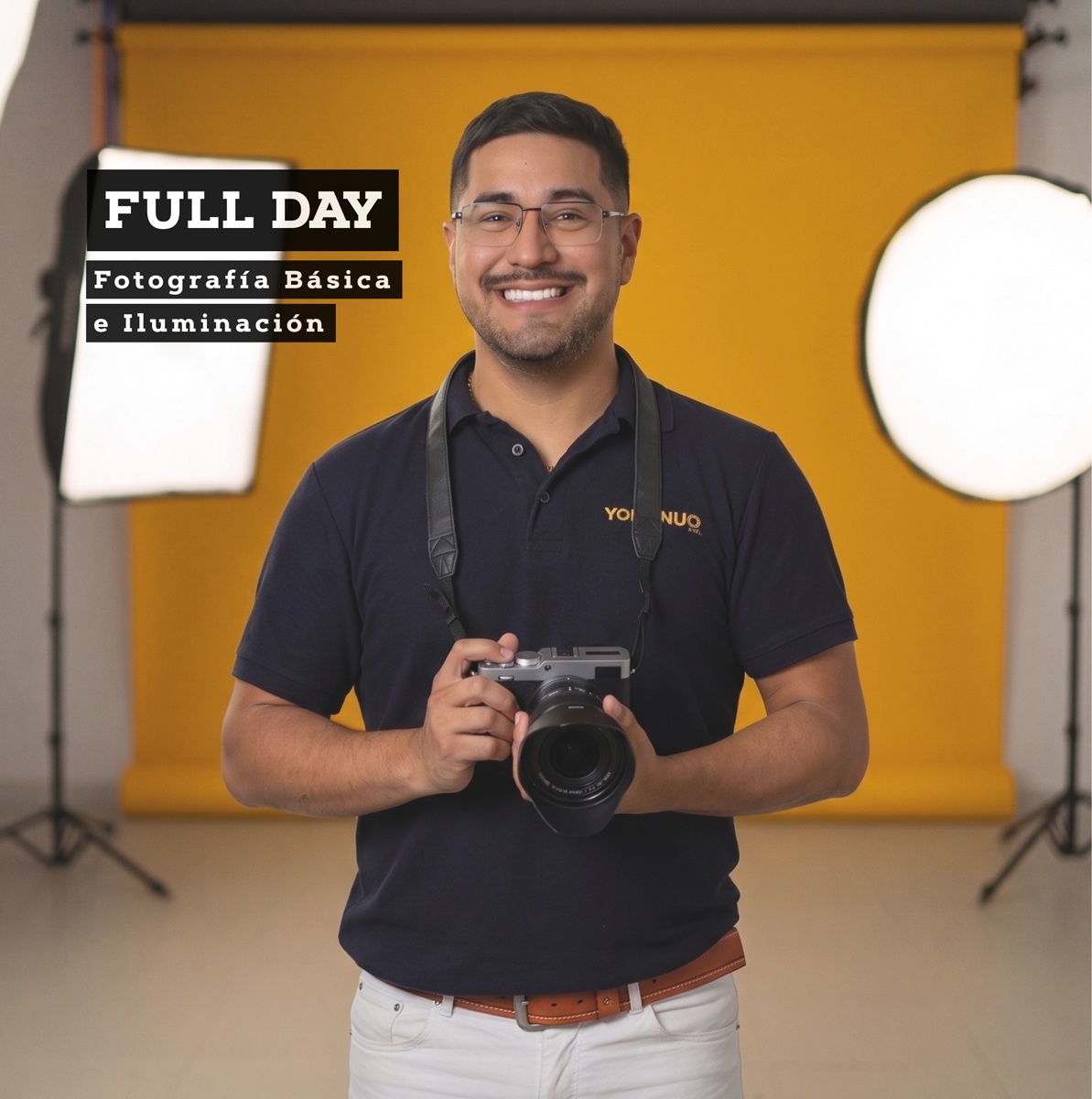 Portada de Intensivo - Fotografía Básica + Iluminación