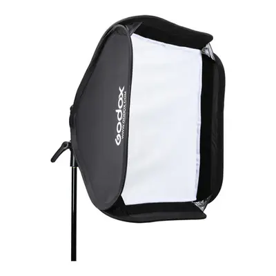 SOFTBOX GODOX DE 80X80CM CON MONTURA TIPO S PARA FLASH DE CAMARA CON CABEZAL REDONDO O RECTANGULAR