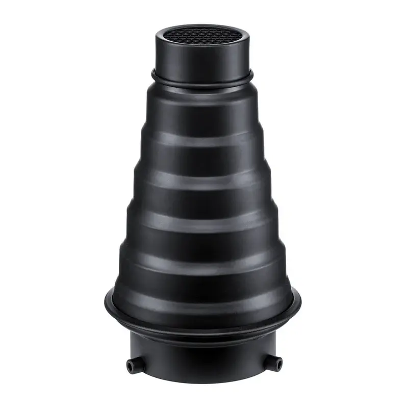 SNOOT GODOX CON GRILLA Y CON MONTURA TIPO S