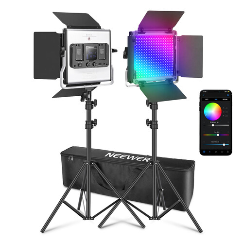 NEEWER RGB660 PRO II KIT LED VIDEO LIGTH