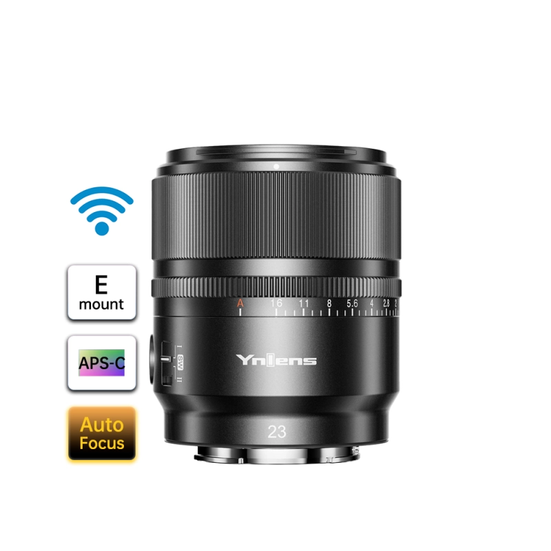 LENTE YONGNUO YN23MM F1.4S - PARA SONY - APS-C
