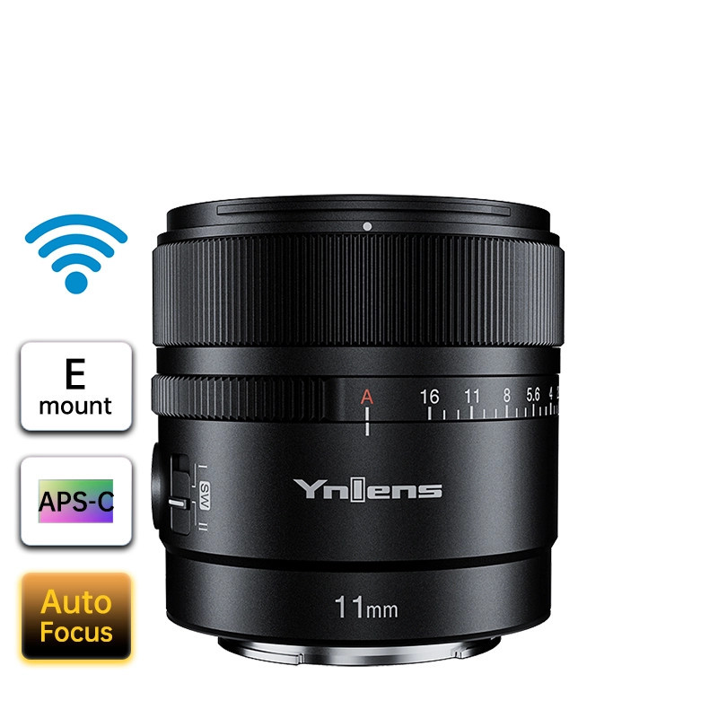 LENTE YONGNUO YN 11MM F/1.8 DA DSM PARA SONY MONTURA E - APS-C