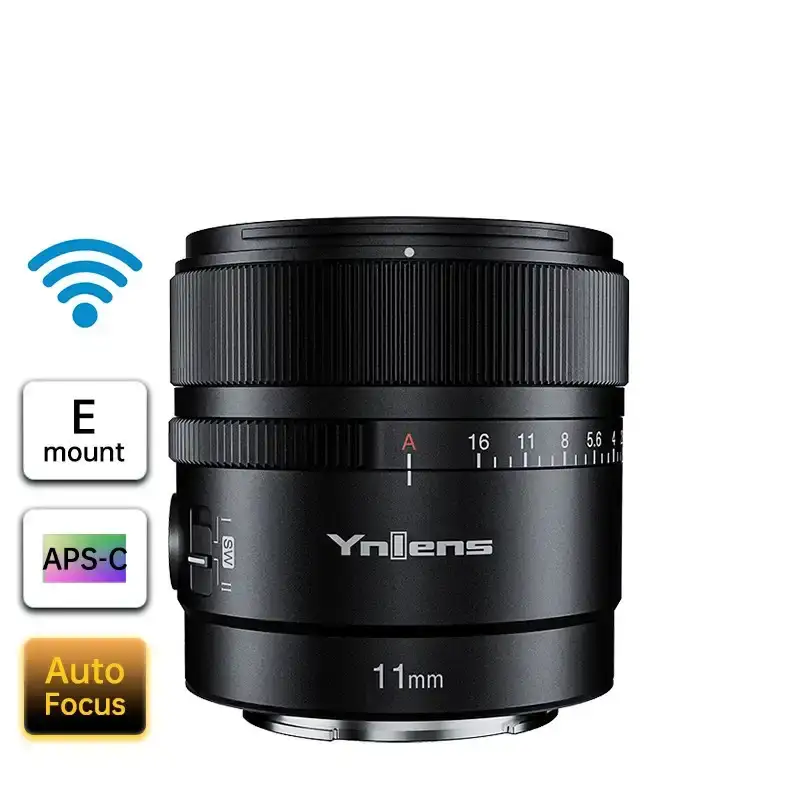 LENTE YONGNUO YN 11MM F/1.8 DA DSM PARA SONY MONTURA E - APS-C