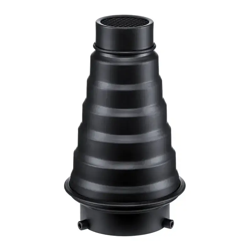 SNOOT GODOX CON GRILLA Y CON MONTURA TIPO S