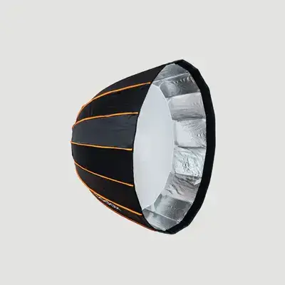 SOFTBOX PARABOLICO GODOX DE ARMADO RAPIDO DE 90CM CON MONTURA TIPO S